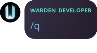 🫲 emoji WARDEN | Стикеры Telegram sticker 8 of 120