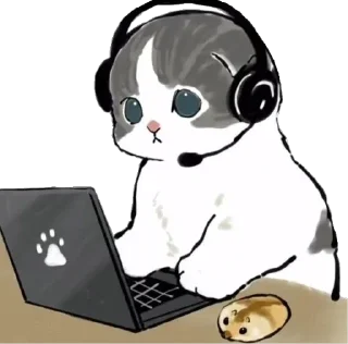 💻 emoji котики для котика Telegram sticker 20 of 62