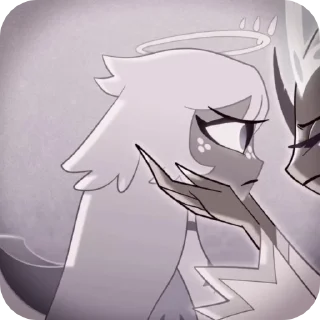 🌟 emoji БОЛЬШЕ ⇨ @CLOOBHUB ЭМИЛИ ЛИШЬ ХАЗБИН HAZBIN HOTEL Telegram sticker 4 of 52