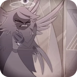 🌟 emoji БОЛЬШЕ ⇨ @CLOOBHUB ЭМИЛИ ЛИШЬ ХАЗБИН HAZBIN HOTEL Telegram sticker 24 of 52