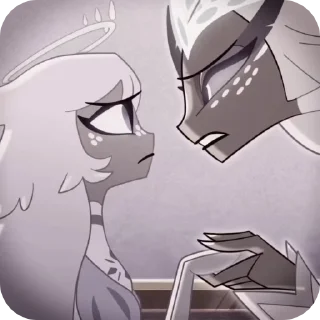 🌟 emoji БОЛЬШЕ ⇨ @CLOOBHUB ЭМИЛИ ЛИШЬ ХАЗБИН HAZBIN HOTEL Telegram sticker 5 of 52