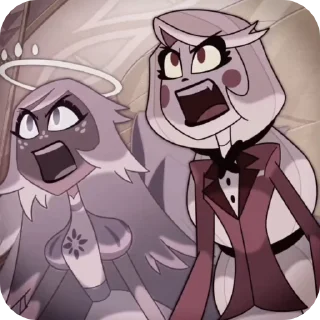 🌟 emoji БОЛЬШЕ ⇨ @CLOOBHUB ЭМИЛИ ЛИШЬ ХАЗБИН HAZBIN HOTEL Telegram sticker 18 of 52