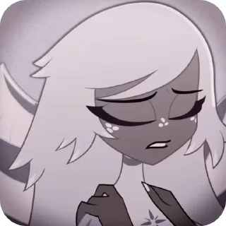 🌟 emoji БОЛЬШЕ ⇨ @CLOOBHUB ЭМИЛИ ЛИШЬ ХАЗБИН HAZBIN HOTEL Telegram sticker 9 of 52