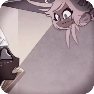 🌟 emoji БОЛЬШЕ ⇨ @CLOOBHUB ЭМИЛИ ЛИШЬ ХАЗБИН HAZBIN HOTEL Telegram sticker 23 of 52