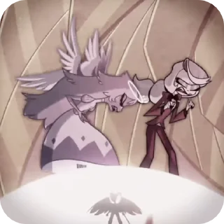 🌟 emoji БОЛЬШЕ ⇨ @CLOOBHUB ЭМИЛИ ЛИШЬ ХАЗБИН HAZBIN HOTEL Telegram sticker 21 of 52