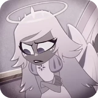 🌟 emoji БОЛЬШЕ ⇨ @CLOOBHUB ЭМИЛИ ЛИШЬ ХАЗБИН HAZBIN HOTEL Telegram sticker 10 of 52