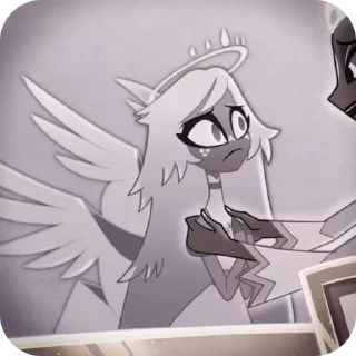 🌟 emoji БОЛЬШЕ ⇨ @CLOOBHUB ЭМИЛИ ЛИШЬ ХАЗБИН HAZBIN HOTEL Telegram sticker 8 of 52