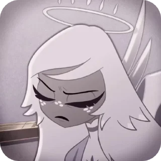 🌟 emoji БОЛЬШЕ ⇨ @CLOOBHUB ЭМИЛИ ЛИШЬ ХАЗБИН HAZBIN HOTEL Telegram sticker 7 of 52