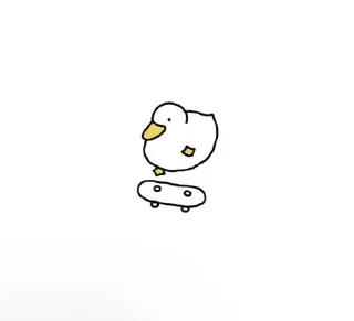 Ducks hugs sticker 1