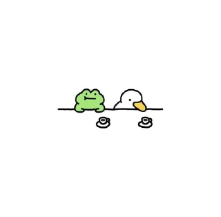 🌟 emoji Ducks hugs Telegram sticker 8 of 20