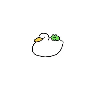 Ducks hugs sticker 4