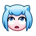 🙄 emoji Nya Emoji @xkysluv Telegram sticker 20 of 40