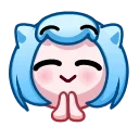🥹 emoji Nya Emoji @xkysluv Telegram sticker 4 of 40