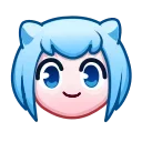 🙂 emoji Nya Emoji @xkysluv Telegram sticker 6 of 40