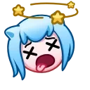 😵 emoji Nya Emoji @xkysluv Telegram sticker 22 of 40