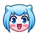 ☺️ emoji Nya Emoji @xkysluv Telegram sticker 5 of 40