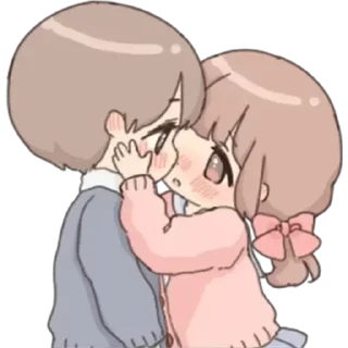 😚 emoji ૮₍  ˶• . •˶₎ა ♡ ૮₍˶• . •˶⑅₎ა Telegram sticker 22 of 45