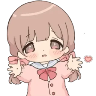 🤗 emoji ૮₍  ˶• . •˶₎ა ♡ ૮₍˶• . •˶⑅₎ა Telegram sticker 9 of 45
