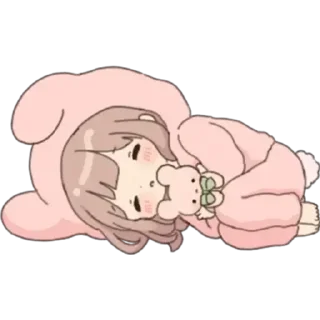 ૮₍  ˶• . •˶₎ა ♡ ૮₍˶• . •˶⑅₎ა sticker 1