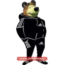 🐻 emoji ADIDAS BOYS Telegram sticker 16 of 20