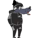 😐 emoji ADIDAS BOYS Telegram sticker 11 of 20