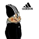 🐰 emoji ADIDAS BOYS Telegram sticker 14 of 20
