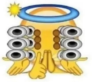 😳 emoji @STICKRULE <- БОЛЬШЕ Telegram sticker 23 of 51