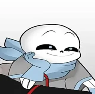 Sticker from Swap Sans be like ✨✨✨✨✨