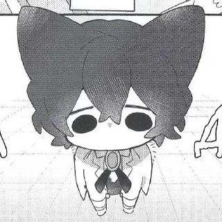 😞 emoji Дазай Котик || БСД Telegram sticker 9 of 30