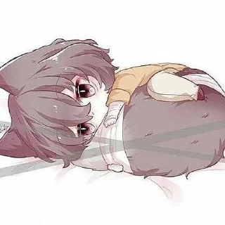 🥺 emoji Дазай Котик || БСД Telegram sticker 2 of 30