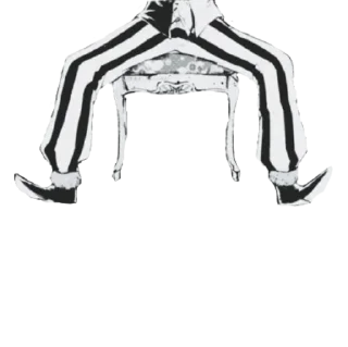 Sticker from Части тела персонажей бсд
