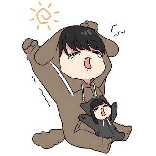 Sticker from Юрудура-кун (BIG) @nyasticks
