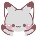 Sticker from foxes bff ➜ @kotletovvemoji