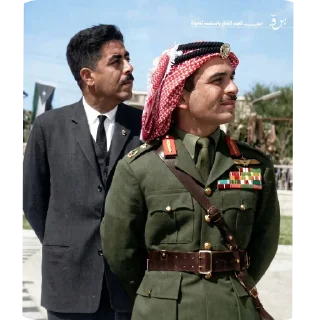 🔥 emoji King Hussein bin Talal by @Scp9211 🇮🇶 Telegram sticker 22 of 59