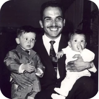 🧍 emoji King Hussein bin Talal by @Scp9211 🇮🇶 Telegram sticker 6 of 59