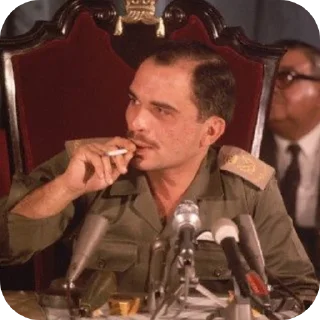 🎫 emoji King Hussein bin Talal by @Scp9211 🇮🇶 Telegram sticker 15 of 59