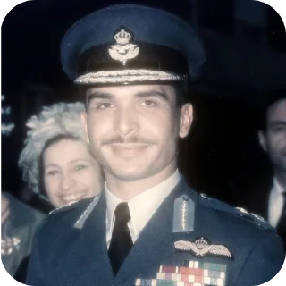 👀 emoji King Hussein bin Talal by @Scp9211 🇮🇶 Telegram sticker 14 of 59