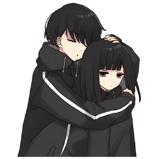 🤗 emoji Юрудура-кун (большой) @nyasticks Telegram sticker 24 of 25