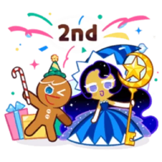 Sticker from 2nd Anniversary Cookie Run Kingdom!