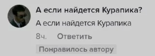 Sticker from чвк «курапика не бей пожалуйста»