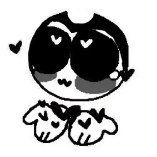😌 emoji БОЛЬШЕ ⇨ @CLOOBHUB БЕНДИ И ЧЕРНИЛЬНАЯ МАШИНА ТГ Telegram sticker 8 of 36