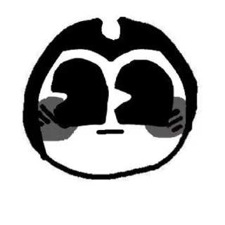 🥺 emoji БОЛЬШЕ ⇨ @CLOOBHUB БЕНДИ И ЧЕРНИЛЬНАЯ МАШИНА ТГ Telegram sticker 18 of 36