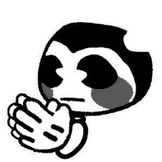 👏 emoji БОЛЬШЕ ⇨ @CLOOBHUB БЕНДИ И ЧЕРНИЛЬНАЯ МАШИНА ТГ Telegram sticker 9 of 36