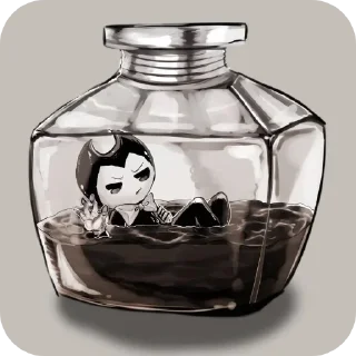 😒 emoji БОЛЬШЕ ⇨ @CLOOBHUB БЕНДИ И ЧЕРНИЛЬНАЯ МАШИНА ТГ Telegram sticker 17 of 36