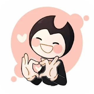 ❤ emoji БОЛЬШЕ ⇨ @CLOOBHUB БЕНДИ И ЧЕРНИЛЬНАЯ МАШИНА ТГ Telegram sticker 16 of 36