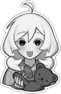 Sticker from Оля Петрова без надписей