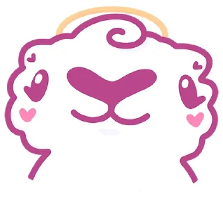 Sticker from @tgsticker Ангелок и Чертёнок без надписей