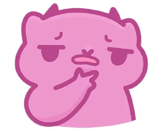 Sticker from @tgsticker Ангелок и Чертёнок без надписей