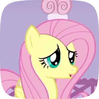 🥺 emoji Fluttershy Telegram sticker 5 of 42