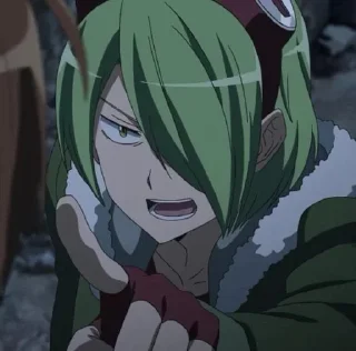 😠 emoji akame ga kill Telegram sticker 5 of 79